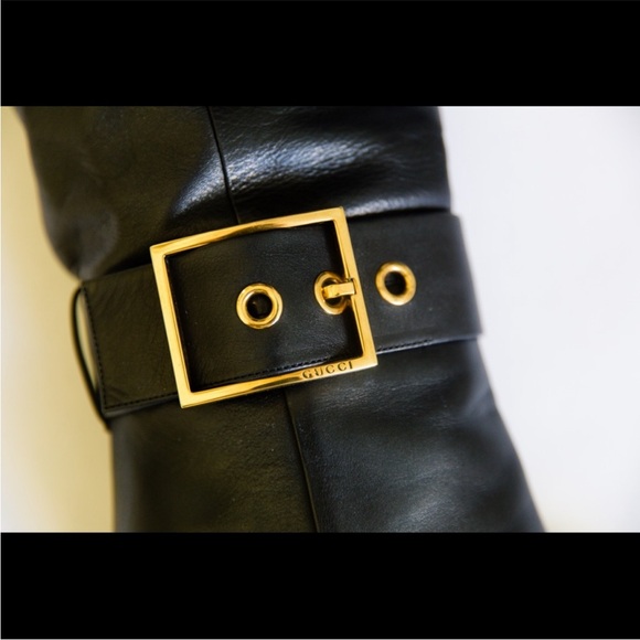 Gucci Leather midi-heel boot - Picture 5 of 8
